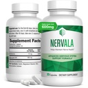 Nervala - Kwas lipoinowy Alpha 600mg - ALA Suplement Przeciwutleniacz do Nerve, Energia & Podpory cyrkulacyjne - Dodatkowa siła z benfotiaminą - Made in USA, Tested Lab - 30 Kapsułki, 1 Miesiąc Dostawy