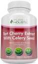 Tart Cherry Extract kapsułki 1,000mg - 180 kapsułek, 3 miesiące dostawy - Mieszanka z Tart Cherry i Seed proszku