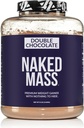 NAKED Double Chocolate Mass - 1 260 kalorii, 50G białka, nic sztucznego. Wszystkie naturalne wagi Gainer Protein Powder - 8Lb luzem, GMO Free, Gluten Free & Soy Free