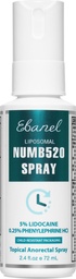 Ebanel 5% Lidokaina Spray Pain Relief Numb520 Burn Itch Relief Numbing Spray for Skin, Anorectal Antistical Postpartum Hemorhoid Leczenie fenylefryną do stosowania miejscowego i odbytnicy