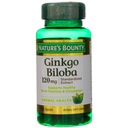 Nature 's Bounty Ginkgo Biloba 120 mg Double Force - 100 kapsułek, Opakowanie po 2