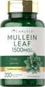 Carlyle Mullein Leaf Extract 1500mg < 124; 200 kapsułki < 124; Verbascum Thapsus < 124; Non- GMO, Gluten