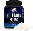 Hydrolyzed Collagen Peptides - Collagen Type I & III Vitamins for Hair, Skin, Nails, and Joint Support