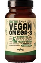 Vegan Omega 3 Suplement - Roślina na bazie DHA & EPA Kwasy tłuszczowe - Carrageenan Free, Alternatywa dla oleju rybnego, Wspomaga serce, Mózg, Joint Health - Zrównoważone Algae Sourced - 60 Softgels