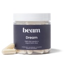 Beam Dream Sen Kapsułki, L- Theanine, Apigenin, Reishi i Magnezu, Strona trzecia Tested Natural Sen Pomoc i suplement do snu dla głębokiego snu, Relaks i Recovery, Wsparcie snu, 30 Służenia