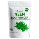 Iyasa Holistics Organic Neem Proszek Ayurveda zioła i superżywności, Wspiera oczyszczanie krwi i wątroby, Promuje zdrowe włosy i czystej skóry, Resealable Bag 16 oz / 453g