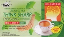 Tai Chi Think Sharp Energizing Tea (Ginseng Ginkgo Biloba) 12 Torby