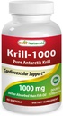 Najlepsze Naturals Krill Oil Soft żel, 1000 mg, 60 Hrabia