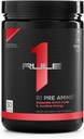 Zasada 1 Białko przed Amino Acid Complex Fruit Punch, Ewentualna energia Boost, Kofeina z zielonej herbaty i ekstrakty kawy, Endurance, Focus Support, 30 Służenia, 15 Oz