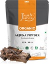 Tylko Jaivik 100% Organic Arjuna Bark Powder (Terminalia Arjuna) 1 / 2 LB, 08 oz, 227g USDA Certified Organic- Biodegradacji Resealable Zip Lock Pouch Tradycyjne odmładzające i Tonic for The Heart *
