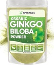 XPRS Nutra Organic Ginkgo Biloba Proszek - Gingko Biloba Suplementy do Cognition - Vegan Friendly Ginkoba Biloba Organic - Immunitet Wzmacnianie Ginkgo Biloba Proszek (4 oz)