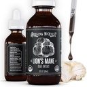 Hodgins Harvest Organic Lion's Mane Fruiting Body Extract Tincture - Mushroom Supplement for Brain Health and Mental Focus - Dual Extract Formula - Extra Concentrated - 2 fl oz Bottle