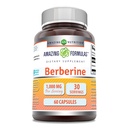 Amazing Formulas Berberine 1000mg Per Serving 60 Suplement kapsułki DEV124; Non GMO EVAR124; Gluten Free EVAR124; Made in USA