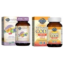Ogród Organizacyjny Życia Witamina prenatalna: Folate for Energy & Healthy Fetal Development & Witamina D, Kod Witaminy Raw D3, Witamina D 5000 j.m.