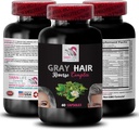 Biotin - RAY HAIR REVERSE - Horsetail Aerial Części, Kolor włosów odrodzenie, młodzieńcze włosy, naturalny kolor włosów, odmładzanie włosów, pigmentacja włosów, zwiększenie koloru, przywrócenie wibrancy 1 Butelka 60 Kapsułki