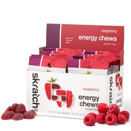 Skratch Labs Energy Chews 124; Gummies for Running, Cycling, and Sports Performance Golf 124; Gel Alternative Alternative 124; Malina (10 Pack) Golden 124; Gluten Free, Vegan