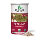 ORGANIC INDIA Proszek ziołowy - cały suplement włóknisty Husk, Wsparcie trawienia, Wegan, Bez glutenu, USDA Certified Organic, Nie- GMO, Rozpuszczalny i nierozpuszczalny Fiber Source - 12 oz