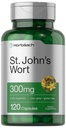 Horbäach St John 's Kapsułki 300 mg 124; 120 Hrabia 124; Non- GMO, Gluten wolny 124; Wyciąg ziołowy