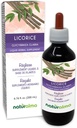 Naturalma Licorice or Liquorice (Glycyrrhiza glabra) Root Alcohol Free Tincture - 6.76 fl oz Liquid Extract in Drops - Herbal Supplement - Vegan