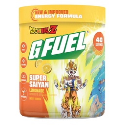G Paliwo Smocza Kula Z Energy Drink Proszek, Wstępny trening Kofeina Mix do gry, Bezcukrowy Amino Focus, Witamina + Przeciwutleniacze, 9.9oz (Lemoniada, 40 Służenie)