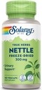 SOLARAY Nettle Leaf Freeze Suszony, Cap Veg (Btl- Plastic) 300 mg