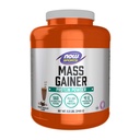 Teraz żywność Sports Mass Gainer Protein Powder, kremowy czekoladowy Flavor, Pea i mieszanka białka serwatki, 5,5 funtów.