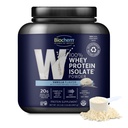 Biochem Białko serwatki Isolate Proszek - Vanilla Flavor, 20 Grams per serving, Sourced from Grass Fed Cows, Non-GMO, Wegetarianin, Brak sztucznych aromatów lub słodzików - Wspiera masę mięśniową i wydajność
