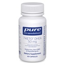 Czyste enkapsulacje 7- Keto DHEA 50 mg 124; Niepowtarzalny DHEA Metabolit Suplement do wsparcia termogenezy i zdrowego składu ciała *