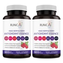 Super suplement przeciwutleniający dla kobiet - Skóra, Zdrowe Starzenie, Immune & Urynary Tract Wsparcie z żurawiny, Nasiona winorośli i mieszanka Berry 124; Kompleks odżywczy 124; Kapsułki wegańskie
