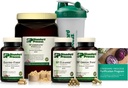 Standardowy zestaw czyszczący z PS Complete - Detox & Liver Support - Zestaw włóknisty oparty na żywności do utrzymania zdrowego ciała - 21-dniowy program - Vanilla