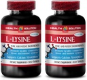 L- lizyna 1000 mg tabletki - L- LYSINE 1000MG - Promowanie zdrowej skóry - l- lizyny tabletki - l- lizyny 1000mg tabletki - suplement l- lizyny - l- lizyny - lizyny 1000mg tabletki, 2 butelki 200 tabletek
