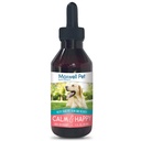 Maxwell Pet by Dr. Garber 's - Spokojny i szczęśliwy 124; Bezpieczny, Wszystkie naturalne, Gemmotherapy Remedy dla psów Użyj 124; Stres i Lęk Relief dla Twojego psa; Zapewnia kojące, Calming Effect 124; 3 fl oz