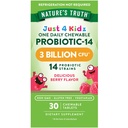 Probiotyki prawdy przyrody dla dzieci 124; 30 Tabletki do żucia 124; 3 Miliard CFU 124; Berry Flavor 124; Wegetarianin, Non-GMO & Gluten