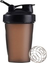 Butelka Shaker 12oz Protein Shaker Butelka plastikowa do treningu przed i post z Twist i Lock Protein Box Storage, Przenośna butelka fitness dla sportowców fitness Entuzjastów Fitness (czarny, 12 oz)