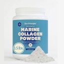 Zen Principle Marine Collagen Peptydes Proszek 1.5 lb. Wild- Caught Fish, Non-GMO. Wspiera zdrową skórę, włosy, łączniki i kości. Zhydrolizowane białka typu I, II, III i IV. Amino Acids. Łatwo wymieszać.