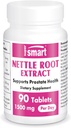 Supersmart - Nettle Root Extract 1500 mg per Day - Extract of Stinging Nettle Root - Support Healthy Urnary Tract - Prostate Supplements for Men 's 124; Non-GMO - 90 Tablets.