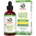 MARYRUTH 's Organic Probiotic Liquid Probiotic for Ages 4 + Between 124; 2 Billion CFU Between 124; 13 Probiotic Strains Between 124; Gut Health & Digestive Support Between 124; Gas & Bloating Support Between 124; Vegan Bethen 124; Gluten Free Between 124; Travel- Friendly Between 124; 40 Servings
