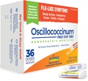 Boiron Oscillococcinum Homeopatic Medicine for flu- like symptom, White, 36 Count