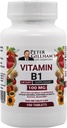 Peter 's Choice B1 Tablets Dietary Supplement (B1 100mg, 100 Tablets)