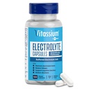 Witamina Kapsułki elektrolitów, Elektrolity do postępowania z POTS i wysokosodowymi dietami (500mg sodu - 100mg potasu), Unflavored, 100 tabletek soli (rozmiar 0)