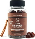 Ceylon Cynamon Sugar-Free Gummies - 120ct Between 124; 2000mg Per Serving Between 124; Antioksydant & Joint Support Between 124; Delicious Apple Pie Flavor Between 124; Vegan & gluten- Free Cynamon Supplements