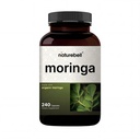 NatureBell Pure Moringa kapsułki 124; Made with Moringa Proszek Organic, 240 Kapsułki - Green Superfood, Zdrowie skóry, & Wsparcie immunologiczne - Non-GMO, Gluten Free, 4 Miesiąc dostaw