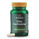Swanson Ultra Zinc Carnosine (PepZinGI) - 60 Kapsułek - Naturalny Suplement do Zdrowia Gastrycznego, Poparcia Żywieniowego i Równowagi Mikrobialnej Stomach