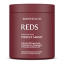 BodyHealth Reds Enhanced with PerfectAmino - Daily Superfood Smoothie Powder with Antioksydants, Adaptogens, Phytonutrients, Fruit, Prebiotics, Probiotics, Fiber, and Protein - 40 Servings