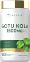 Carlyle Gotu Kola kapsułki 1500mg kapsułki 124; 180 Hrabiego 124; Non- GMO, Gluten wolny 124; Tradycyjny ekstrakt Herb